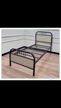 سرير معدن • ١٩٠×٩٠ • حديد ثقيل