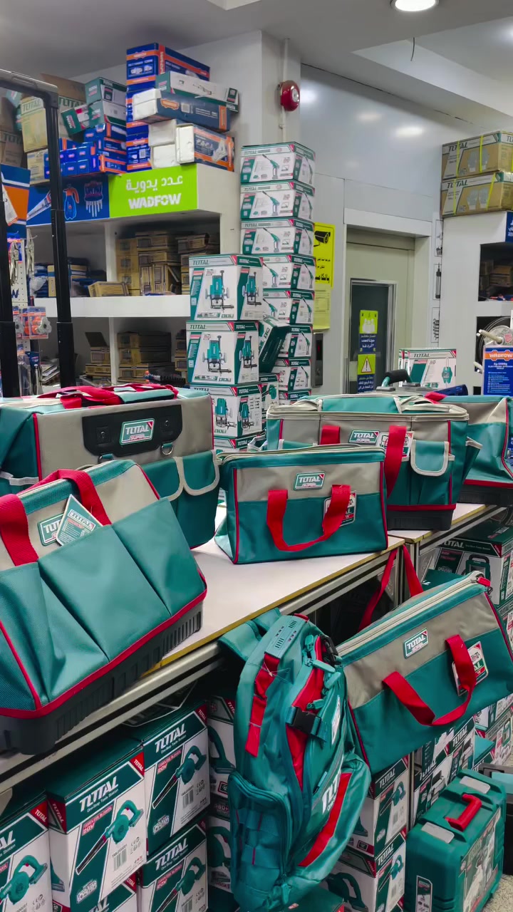أقوى تشكيلة شنط عدة قماش ماركة Total 🔥
خامة تقيلة – سوستة قوية – مقاسات مختلفة تناسب كل شغل 👌
استحمال عالي وجودة مضمونة 💪
📌عنوان المعرض : 56 شارع الجمهوريه - بجوار البنك المركزي - وسط البلد - القاهرة
🌐 تقدر تطلب من خلال موقعنا ويصلك حتى باب البيت 🏠 
https://derhali.com/search?sort_by=relevance&q=قماش&type=product&options%5Bprefix%5D=last&options%5Bunavailable_products%5D=last&filter.v.price.gte=&filter.v.price.lte=&filter.p.m.custom.drill=
📌للتواصل : 01227003384-01205115107
#شنط_قماش #derhali_industrial_supplies #totaltools #توتال


**إذا كنت صاحب هذا الإعلان وتريد حذفه لأي سبب، رجاءا أرسل رسالة إلى الدعم الفني**