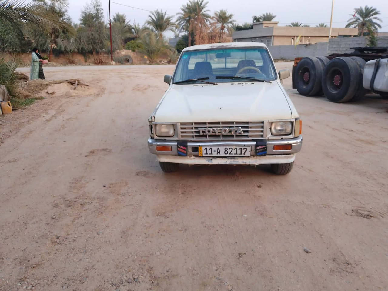 السلام عليكم بيكم ٨٨ محرك كروسيده ٤ كير مكفوله  بنيد مصبوغ  وبيه تصليح بل شاصي الايمن خياس ومصلح باقي سياره مكفوله مكان سياره بغداد ابو غريب سعر ٤٥ وبيها مجال
***********
***********
