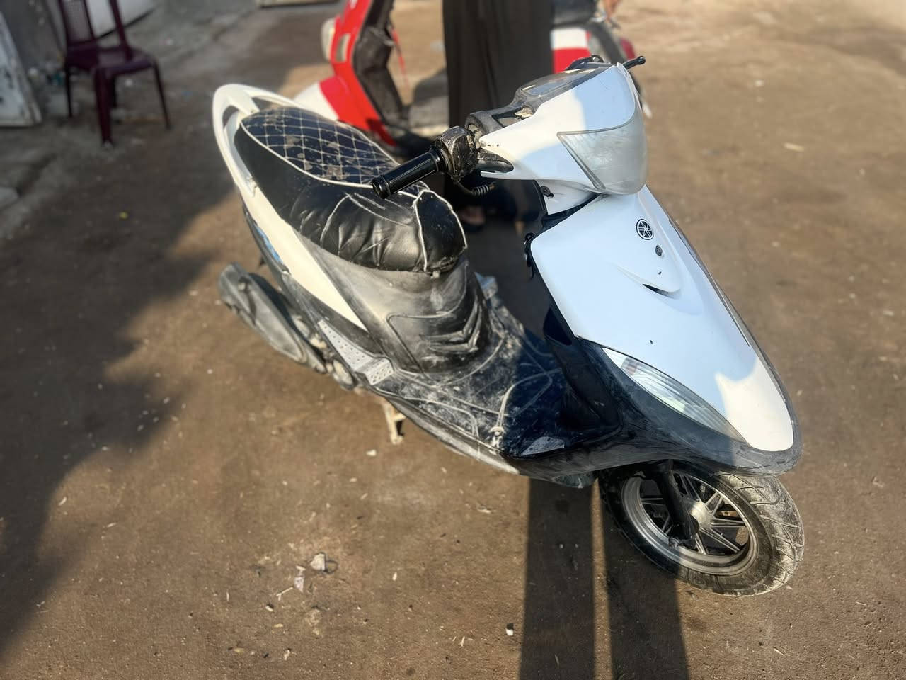 سلام وعليكم
ماكس عدله للبيع 
دراجه خير مـטּ الله كامله مـטּ كلشي 
كهربائيات كامله شلعه ومعدل خير مـטּ الله 
دراجه عوزهاا ترتيب بسيط جدا سعر 550 مكاني كرنه ناحيه الثغر ***********
