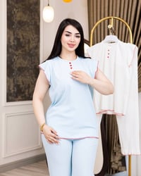 تراك نسائي • خامة زبدة • فري سايز ٨٠ كيلو