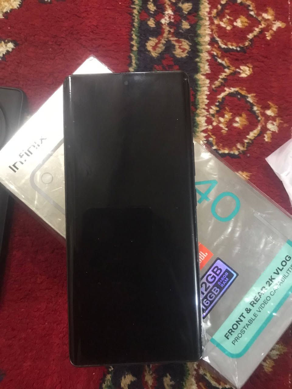 سلام عليكم ورحمة الله /للمراوس فقط
جاهز انفنكس زيرو 40 نضام 4G
جهاز نضيف اخو الجديد مبدل كلاسه مو شاشه ام الفريم
الاصليه وكاله الجهاز مراوس ب13او 12نضيف 
ذاكره 512
جهاز يخبل جهاز بيت مو مال بيع وشره


**إذا كنت صاحب هذا الإعلان وتريد حذفه لأي سبب، رجاءا أرسل رسالة إلى الدعم الفني**