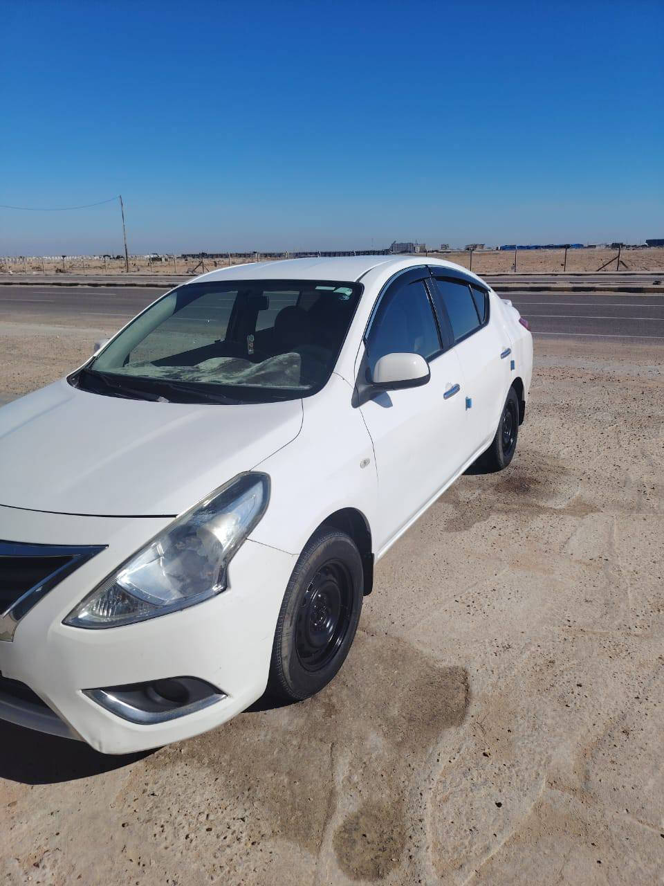 السلام عليكم نيسان صني موديل ٢٠١٩مكفوال من الضربه المكان النجف الشرف السعر ١٠٨وبيه مجال الستفسار الاتصال *********** واتساب  مكلف بل نشر
