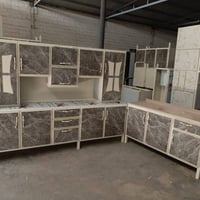 كاونتر ٢٫٥م • سنك ١٫٥م مرمر • توصيل مجاني بغداد