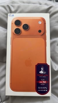 ايفون 17برو ماكس ذاكره 256بطاريه 99مشحون 127مره جهاز دبل سيم كارت جهاز...