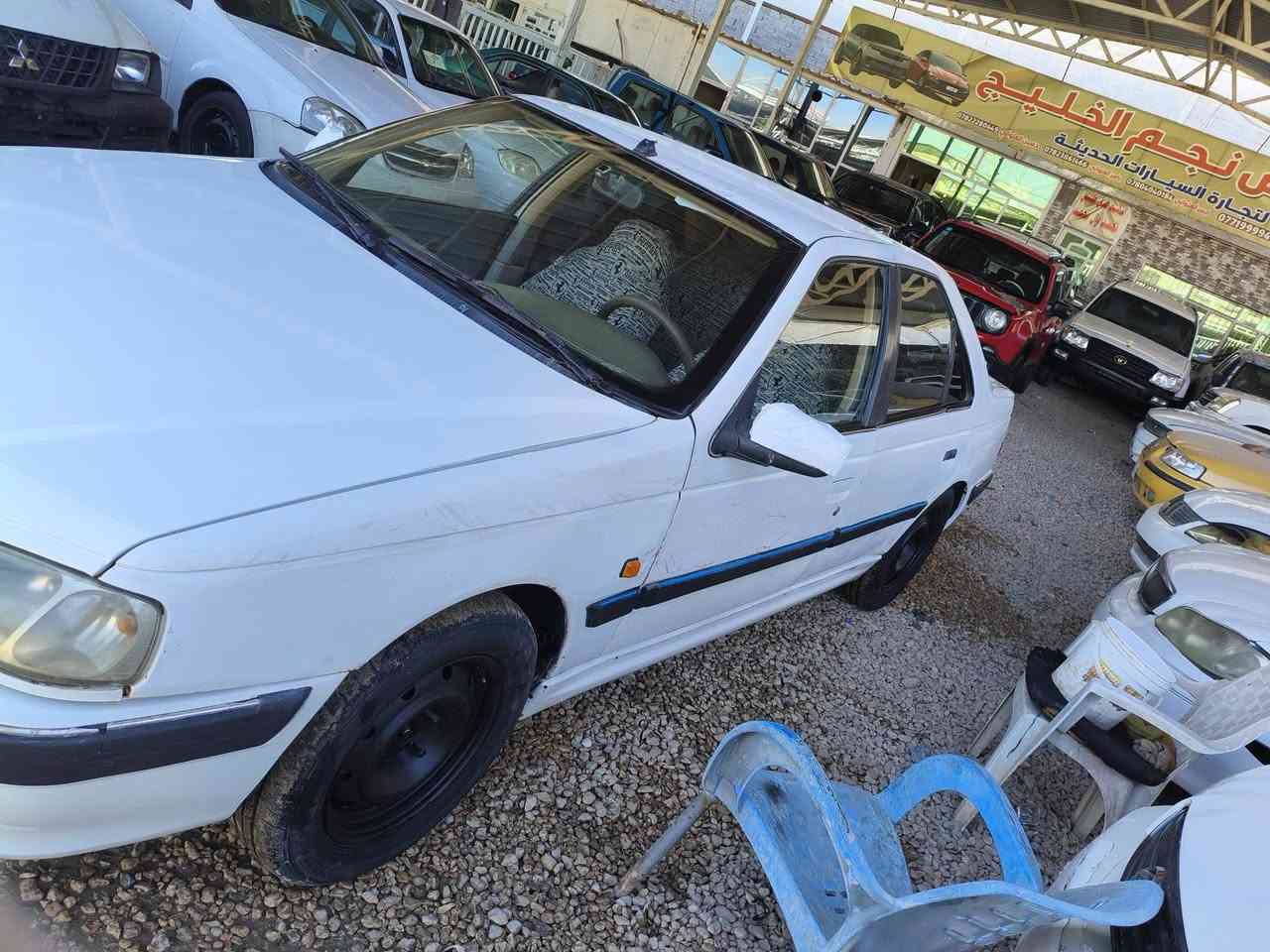 بيجو بارص 
٢٠٠٧
كير مكينه مكفولات 
سياره بيها فقط بابين والباقي بلادي 
سياره نضيفه مال مزاد وزاره داخليه 
معفيه من كمارك ترقم بلاش 
***********
مكاني حله
السعر ٢٤ورقه
