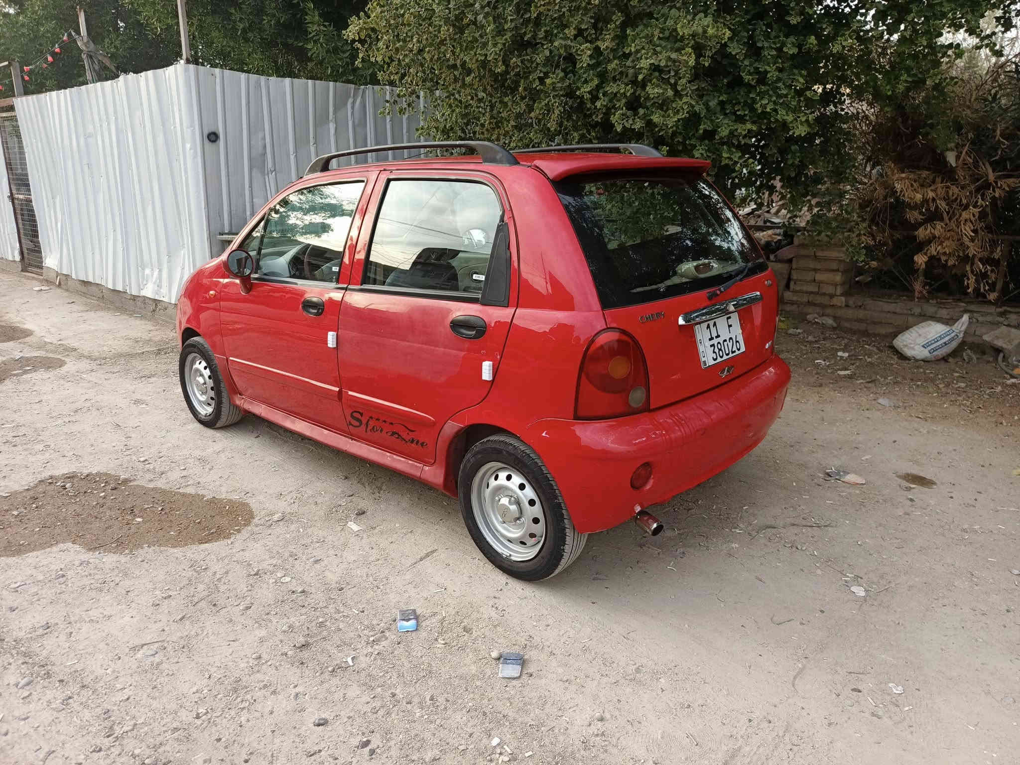 السلام عليكم
كيو كيو ٢٠١٢ ماشية ٢١ حقيقي رقم بغداد انكليزي السعر ٣٤ بيها مجال قليل كلش حك الجية  بااسمنا السيارة كير محرك خير من الله كهربائيات كلها شغالة تبريد شغال السيارة بيها طخة خفيفة ومكحلة بخشم الجاملغ الايسر وبيها جراد بالبنيد وبلباب الي ورة السايق  بدون خياس السيارة خير من الله مكان السيارة بغداد شهداء السيدية 
*********** وات ساب واتصال
