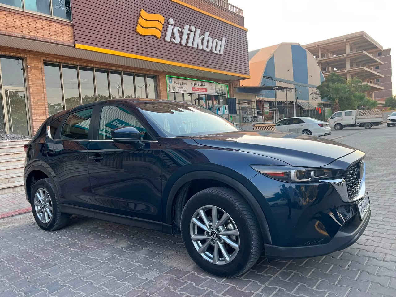 Mazda cx5 2023
‎مواسفات كه‌نه‌دی ده‌بڵ ئه‌كسلی بێ تۆڕبۆ
45 mile roshtwa
‎پێشو پشتی كه‌پسه‌
‎ره‌سمی سۆنه‌ر وحادیسه‌م داناوه‌ 
‎٣ پارچه‌ی بۆیاخه‌ ١ پارچه‌ی كلێره‌
‎سه‌نه‌وی تاكو ٢٠٣١ تازه‌یه‌و به‌ناوی خۆمانه‌وه‌یه‌
‎١٥٥$ قفڵ
***********
