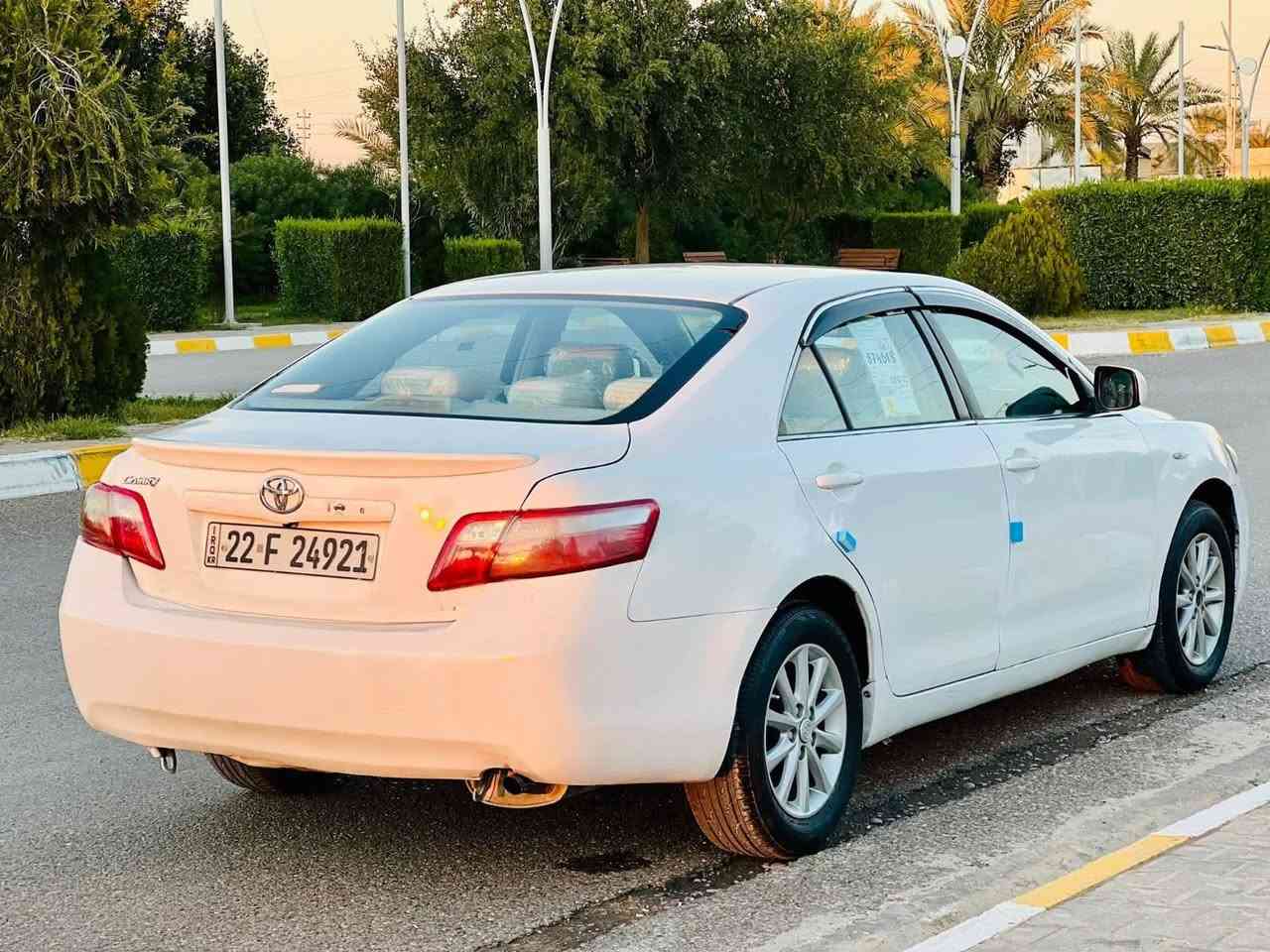 يا الله اسلام عليكم
كامري موديل 2007لبيع
محرك 2400 وكير ضمان
رقم اربيل بسمي
ضرر حزام ابيعلك 
سعر 93وبيها مجال 
مكاني ديالى سد حمرين
***********
تجي تكلب وتشوف بيك خير وتدلل
