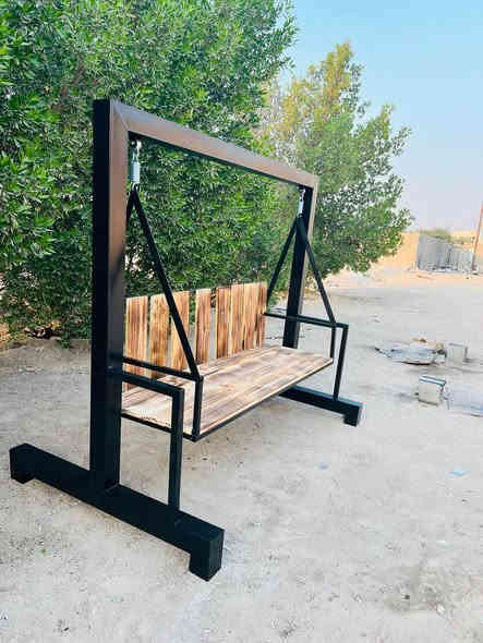 مرجوحة حديد ثقيل 4 نفرات طولها 190 cm وعرضها 200cm 0
رقمي *********** الزبير
