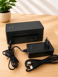 طابعة ملصقات • ٤×٦ بوصة • بلوتوث USB