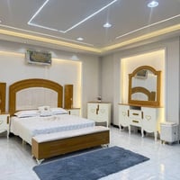 غرف نوم عراقيه • غرفه نوم خشب • كنتور وسرير • غرفة نوم نجارة • غرفة نو...