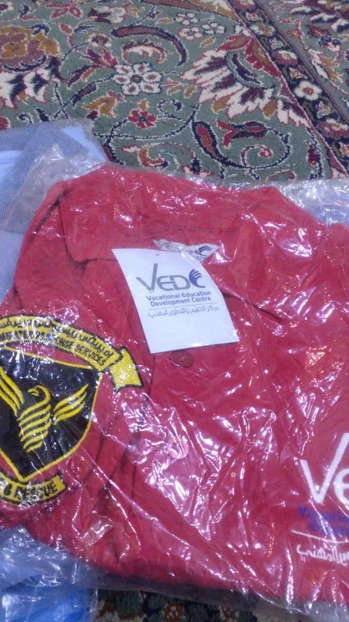 العنوان: تيشيرتات VEDC & IAT الأصلية متوفرة الآن! 👕
​لعشاق التميز والجودة، نوفر لكم قمصان بولو وتيشيرتات المعاهد التقنية:
​الحالة: جديدة تماماً (تغليف المصنع).
​التفاصيل: تطريز شعار "Fire & Rescue" وشعارات المعاهد.
​المقاسات: متوفر حتى 7XL (نادر الوجود!).
​براندات إضافية: تيشيرتات برعاية Samsung اماراتي المنشأ
العدد اكثر من اربعين قطعه 
البيع شلعه وحده
السعر الفين ونص للقطعه الوحده 
كل القياسات موجوده حتى xxx7
​📍 الموقع: [حي الحوراء]
📞 للتواصل والطلب: *********** دهل اوران, واسط
