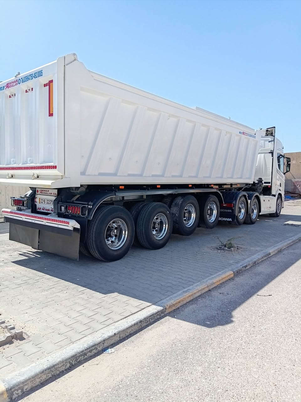 سلام عليكم سكانيه ٢٠١٨ محرك R500سوبر عادي فول مواصفات مسجله راس وعربانه قلاب سياره جديده تخم ويل  كروم
مكلف بل نشر صاحب سياره
***********@
