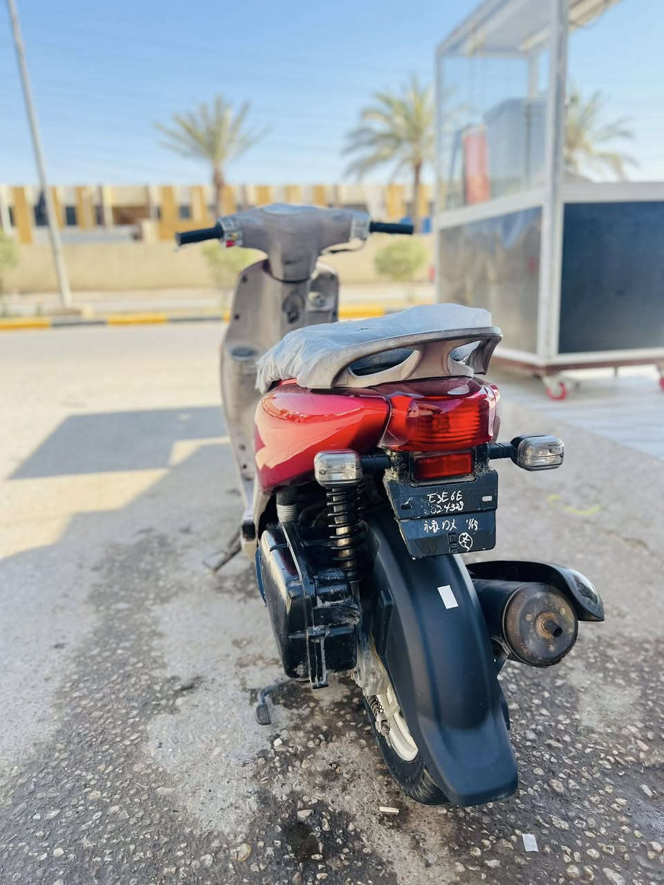 السلام عليكم دراجة فله لبيع  كفاله اي نقص مابيه  رقم الهاتف ***********
