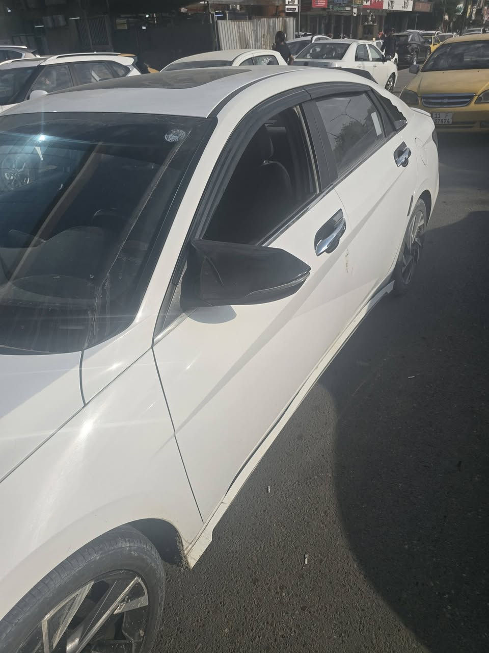 السلام وعليكم سياره الانترا موديل24تجميع  رقم اربيل صيني 1500دبل نوزل سياره حادثه موجود بل نشر  سياره ماشيه1044 موصفات
فتحه
بصمه
اشاير بل مري
حساس امامي خلفي
السعر130وبيه مجال مكان سياره بغداد ابو غريب
***********
