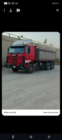 سكانيه ١٤٢قلاب موديل ٩٣رقم بغداد سنگل عضله للاستفسار 07855578107