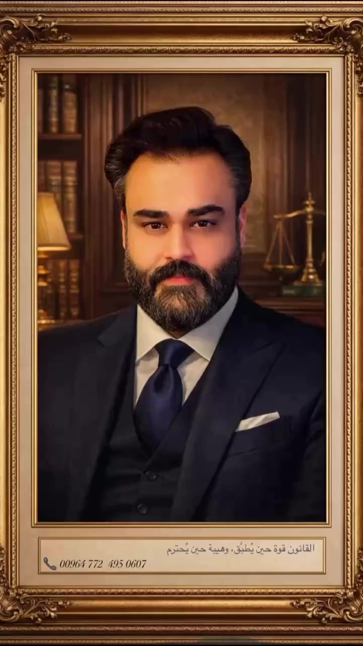 القانون لا يحمي الأقوياء فقط،
بل ينصف من يعرف كيف يطالب بحقه. ***********#erbil #baghdad #law #snapchat #instgram
