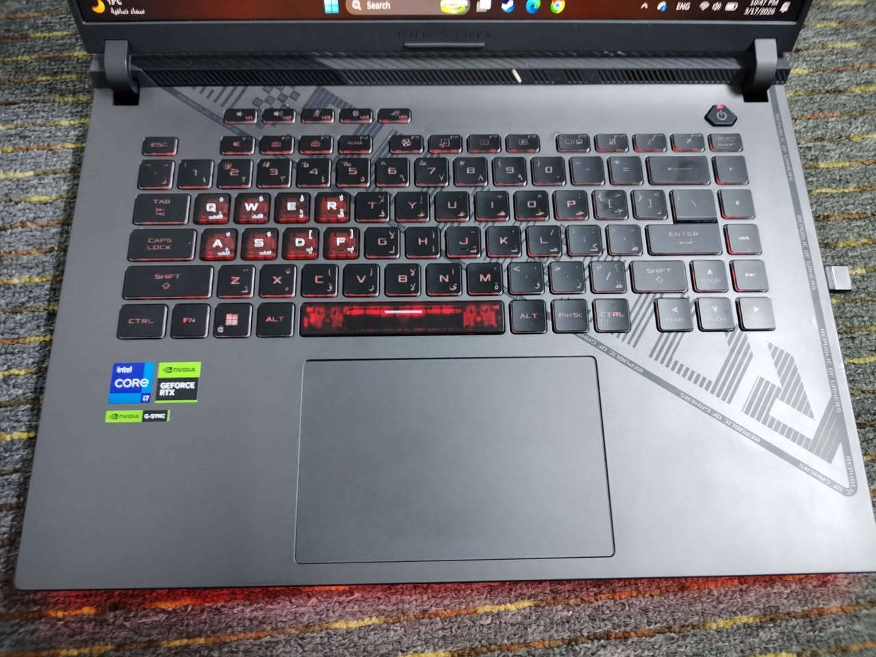 السلام عليكم
موجود جهاز asus rog strix g16

جهاز مستعل بحالة الجديد ولا شخط

المواصفات

Core i7 13650hx

32gb ddr5 ram

Rtx 4070 8gb 140w

1tb nvme

1200*16inch 165HZ FHD+ 1920

للبيع بسعر 1150 دولار اخر سعر
موقعي السليمانية ما عندي توصيل
للتواصل مانسنجر


**إذا كنت صاحب هذا الإعلان وتريد حذفه لأي سبب، رجاءا أرسل رسالة إلى الدعم الفني**
