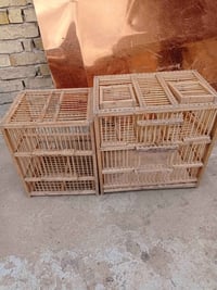 اقفاص خشب • خشب