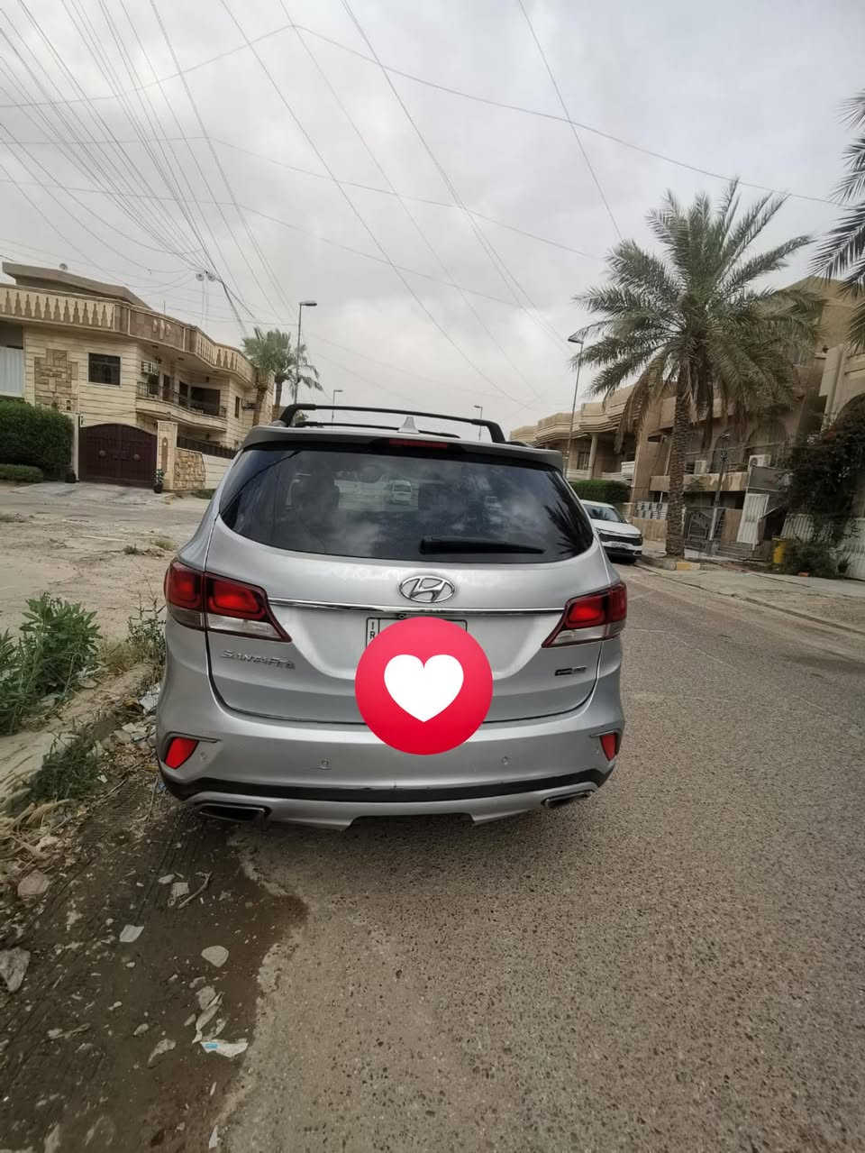 المواصفات
سنتاڤي 7 راكب موديل 2018  
وارد امريكي 
اللون سلڤر 
رقم بغداد السنوية بأسمي تحويل مباشر 
بانورما 
4 كاميرات 
رادار
حساسات 
جنطة كهربائي
فور ويل 
محرك 3300
ماشية 57 الف ميل 
رقم الشاصي والسونار والحادث موجود بلسونار 
السعر 160 وبيه مجال قليل 
مكاني بغداد شارع فلسطين 
رقم التواصل ***********
