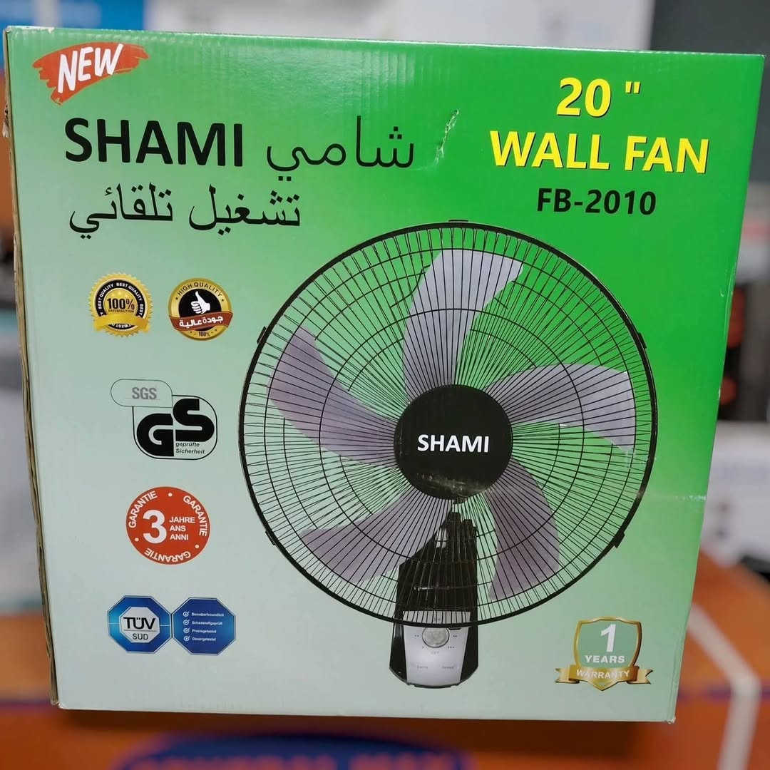 مراوح جدارية كهربائيه اصلية  كافة الاحجام (16، 18، 20) انج بسعر مميز 😍

المواصفات :👇🔥

✅ صوت هادئ بدون ضجيج
✅ مزودة بـ 3 سرعات 
✅5 ريش 
✅قابلة لتعديل والميلان 
✅سهلة الفك والتركيب 
✅أقتصادية 

توجد خدمة توصيل لجميع المحافظات 🚙🚙

للطلب والاستفسار مراسله الصفحة
أو الاتصال على الرقم *********** واتساب

العنوان/بغداد_الفحامة_قرب جامع القوي العزيز
