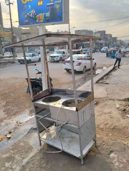 سلام عليكم عربانة مال لبلبي مال فلافل كلت سريعة كشلي ترهم كل نقص مابيهة سعر١٥٠وبيهة مجال العوان بعداد العبيدي الراسة السفسار ***********
