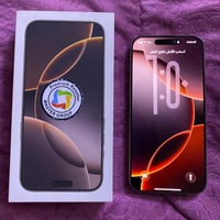 ايفون ١٦ برو ماكس • ٢٥٦ • بطارية ١٠٠%