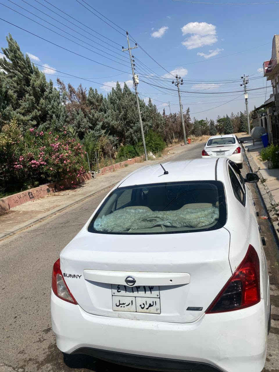 السلام عليكم نيسان سني هندي  موديل السياره 2016  بيع قطعتين واي نقص مابيه  واتساب*********** 92$ مجال بسيط $
