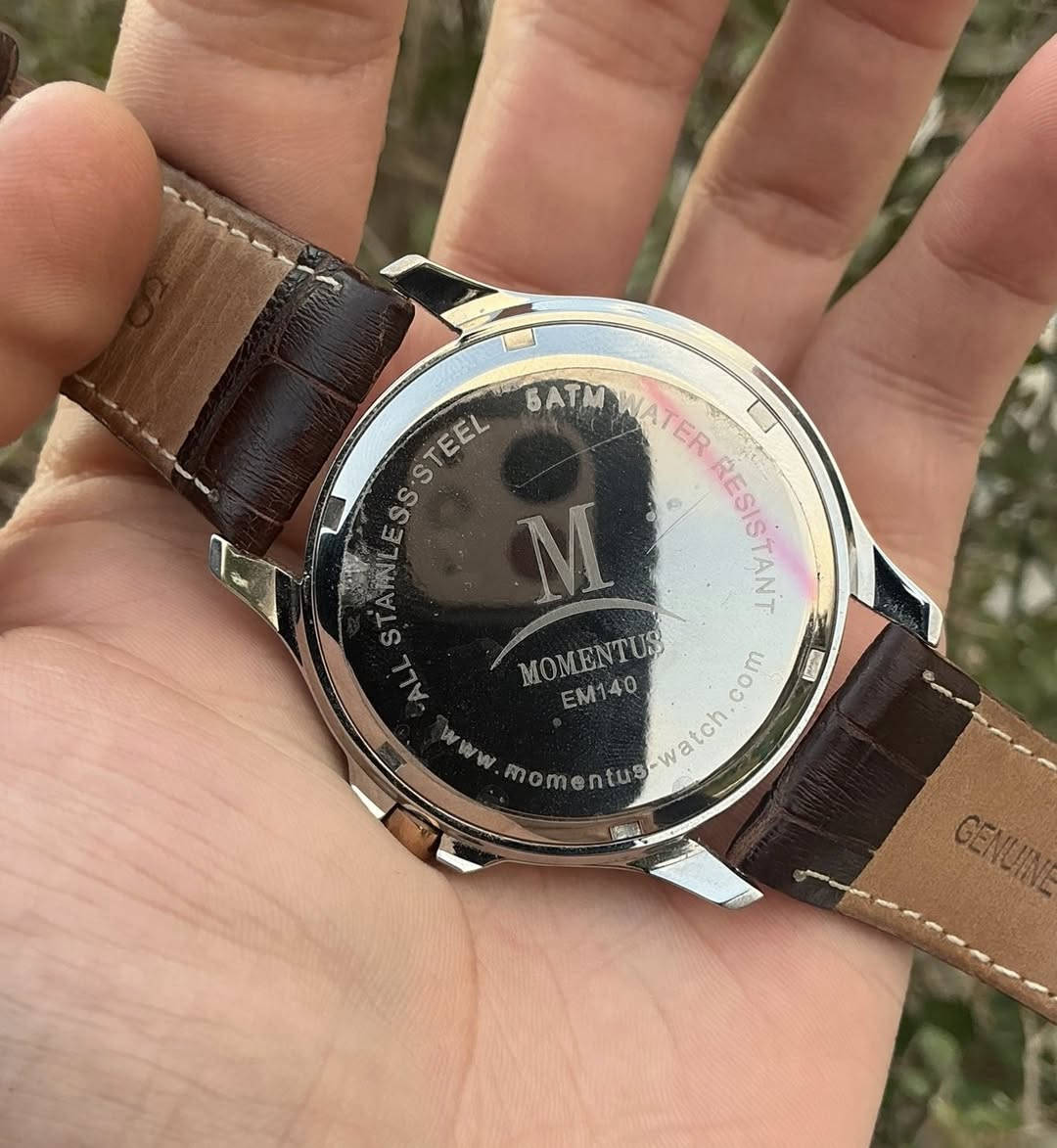 السلام عليكم ساعة مومينتوس
ياباني اصلي
نظافة تامة بالاستيكر
نافذة للتاريخ
سير جلد طبيعي
مينة حبري مميزة
قطر 42 43
ستانلس ستيل
95 الف


**إذا كنت صاحب هذا الإعلان وتريد حذفه لأي سبب، رجاءا أرسل رسالة إلى الدعم الفني**