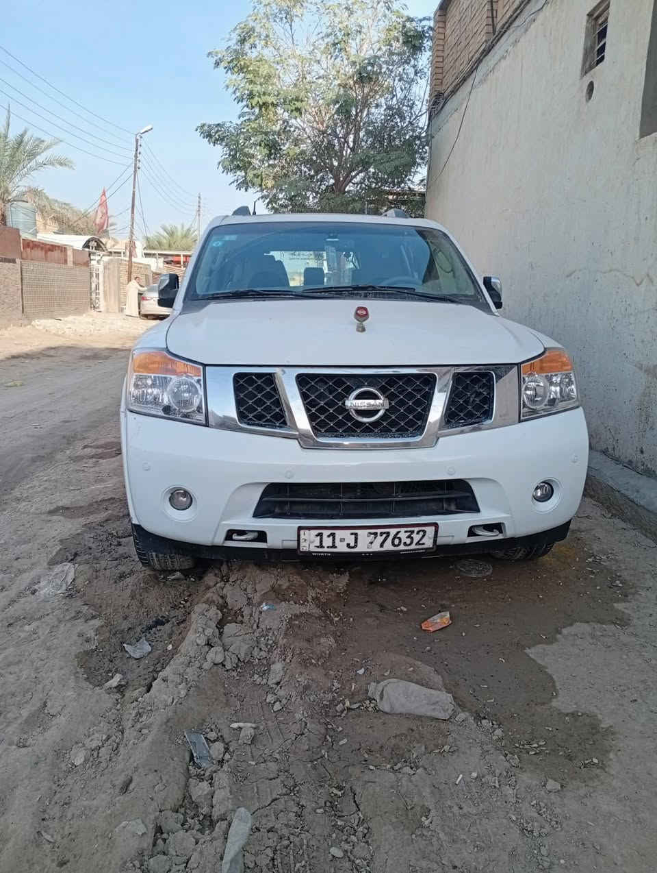 🚗 للبيع: نيسان ارمادا 2009
📍 مكان السيارة: واسط / الكوت
📞 للتواصل: ***********
💰 السعر: 115 ورقة – قابل للتفاوض
🛠️ المحرك: 8 سلندر - V8

• حساسات أمامية وخلفية
• جام كهربائي
• فتحة سقف
• تحكم ستيرن
• مقاعد كهربائية
• تدفئة وتبريد/ بعد بيه مواصفات سياره 

⚠️ أضرار السيارة:
• وارد خليجي
• صبغ عام للجمالية بدون معجون أو حادث 
• كفالة الكير والمحرك 

📌 تفاصيل إضافية:
• رقم السيارة بغداد الدولي الجديد
• باسمي السياره تحويل مباشر
• لون السيارة: أبيض
