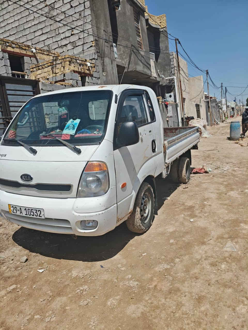 سياره كيا حمل موديل  2006 
توني شادله مكينه 
 مكان ناصريه مركز سديناويه 
سعر  قفل  65  رقم ***********
