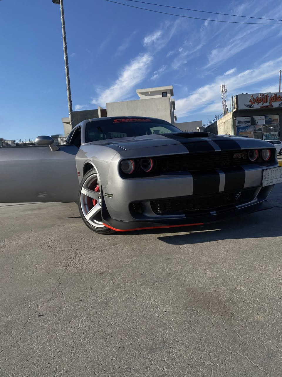 جالنجر rt2018 فول مواصفات عدى الفتحة
السيارة مصروف عليها هواي بلكات ومجاول ريسنك
فيت بم ريسنك 
لويات ودبلات اس ار تي 
سقف روز
ويل نجمة خسفة قوية ٢٠
ادامة كاملة من الطول للطول 
فلتر شوتة 
داون بايب وH بايب ودبات صوتها قوي
السيارة قوية بشكل ومبرمجة
بيها رشات ابيعها حزام 
السعر 158 بيها مجال بسيط
مكانها بصرة ***********
سبب البيع مصرف البانزين
