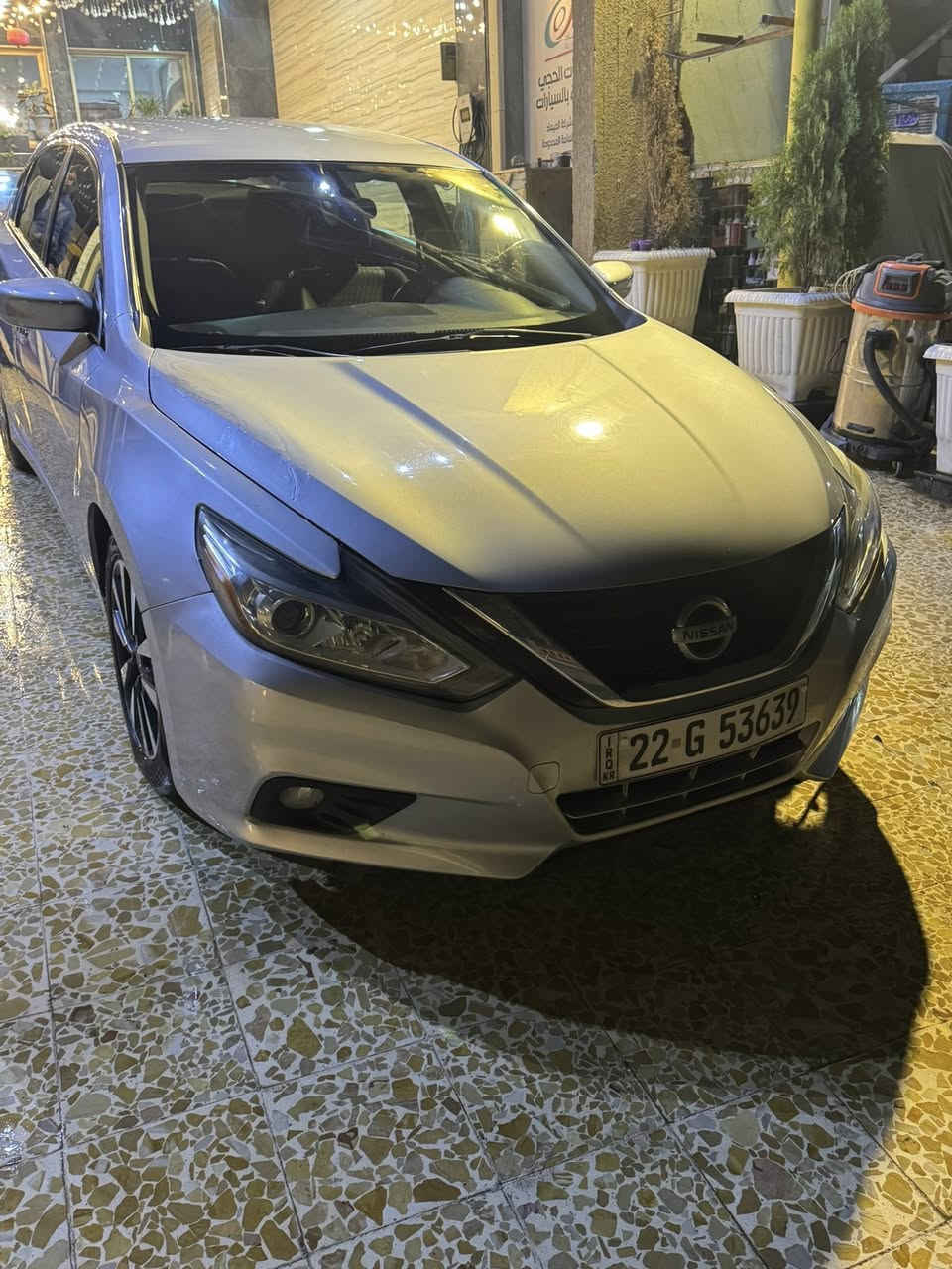 سلام عليكم للبيع نيسان  موديل 2018 تبريدثلج مكينه شرط وكير شرط بسمي رقم جديد أمريكي مكينه 2500. ضرر جاملغ كدام يمين   بصمه تشغيل عن بعد لأدار سياره جاهزه ماشيه 120 ميل مكاني موصل السعر 135 وبي مجال *********** اسيا ***********🌹
