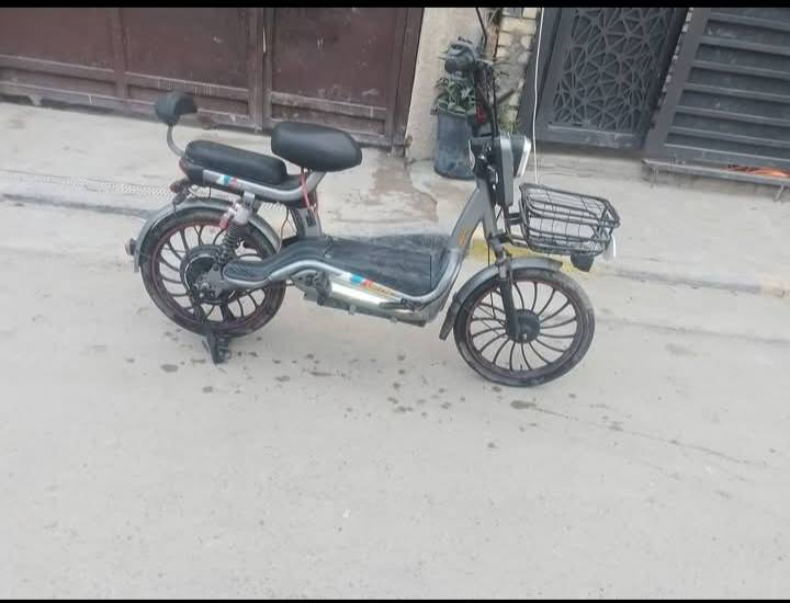 سلام عليكم دراجة شحن للبيع دراجة جهازه مابيه اي نقص حجم 20 بطاريات جديد تشغيل عن بعد بيه بصمه2 و سويج 2 بيه جهاز نذار مانع سرقه ستاند هاتف بيه بلتوث السعر 350 الرقم *********** المكان بغداد حي الجهاد الفرات
