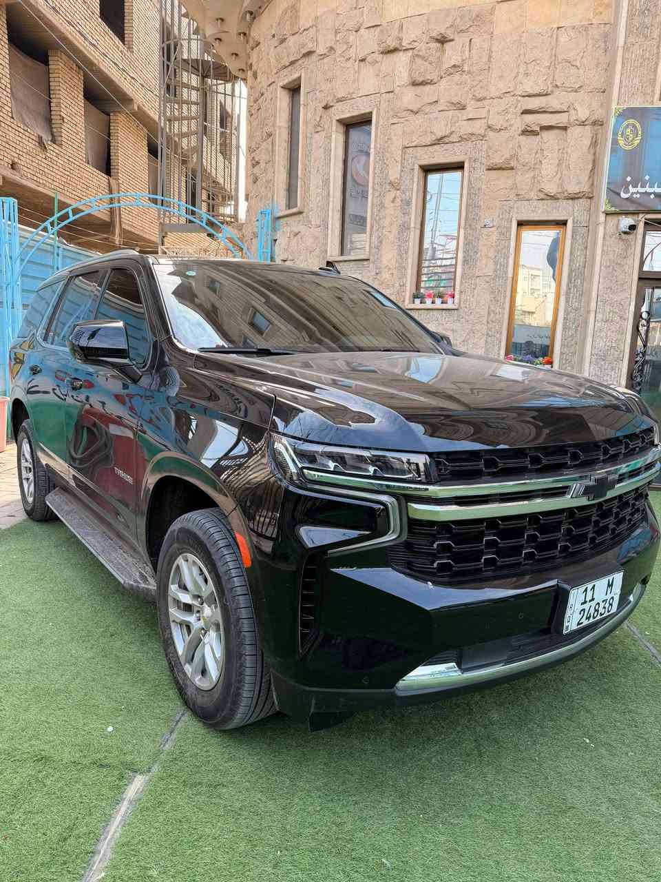 تاهو 2024 خليجي LS
بجم بريمر عريض

رقم بغداد بأسمي تحويل مباشر

مكفولة من الضربة ومن البارد والصبغ فقط رصعات بالبنيد عدد ٣ مرفقه الصور اعلان مال محل وكع على البنيد  

ماشية ١٠  الف

المواصفات 

-تشغيل عن بعد

-بصمة تشغيل وابواب

-المقاعد الامامية كهربائية ب 8 وضعيات

-مقعد الراكب قابل للتعديل يدوياً

-ثلاجة

-انذار المشاة الامامي

-كاميرا خلفية عالية الدقة

-حساسات ركن خلفية

-رادارات امامية وخلفية وجانبية

-تنبيه الاصطدام الاماني

-فرملة طوارئ تلقائية

-نظام الحفاظ على المسار

-مساعد الاضاءة العالية التلقائي

-نظام StabiliTrak للتحكم الالكتروني بالثبات

السيارة كلش جديدة بمعنى الكلمة

مكان السيارة كربلاء 

السعر 5 شدات  وبيها مجال للاستفسار الاتصال
***********
