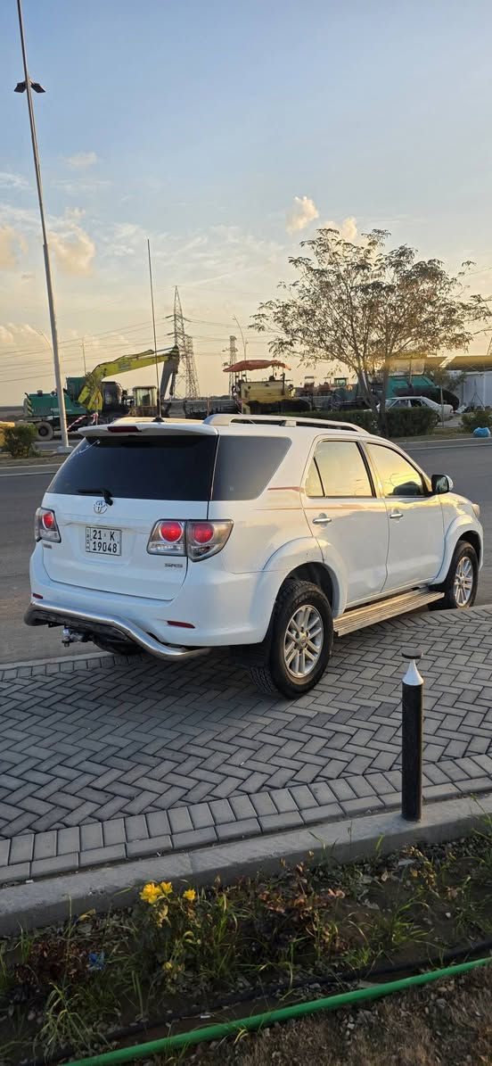 تویوتا فورچنر 
مدیل:٢٠١٤
٤طايرات جديد
٤سلندر
بطارية جديد
تخم كشن جديد
تبريد/تدفئة مضبوط
مرايات شفط
دشبول صاج
دواخل اصفر
٧راكب
كير عادي+اوتو
سيرفس عام جديد
بوليش عام جديد
سيارة كل علبلاد
شرط محرك+ كير+اكسل
ربع بنيد صبغ
شبر جملغ سكن
مكانين بارد
بدون دواخل!!!
بطاقة بنزين موجود
مكاني كركوك
مراوس حسب قناعة
سعر ٢٠٨و مجال
***********
*********** كركوك, العراق
