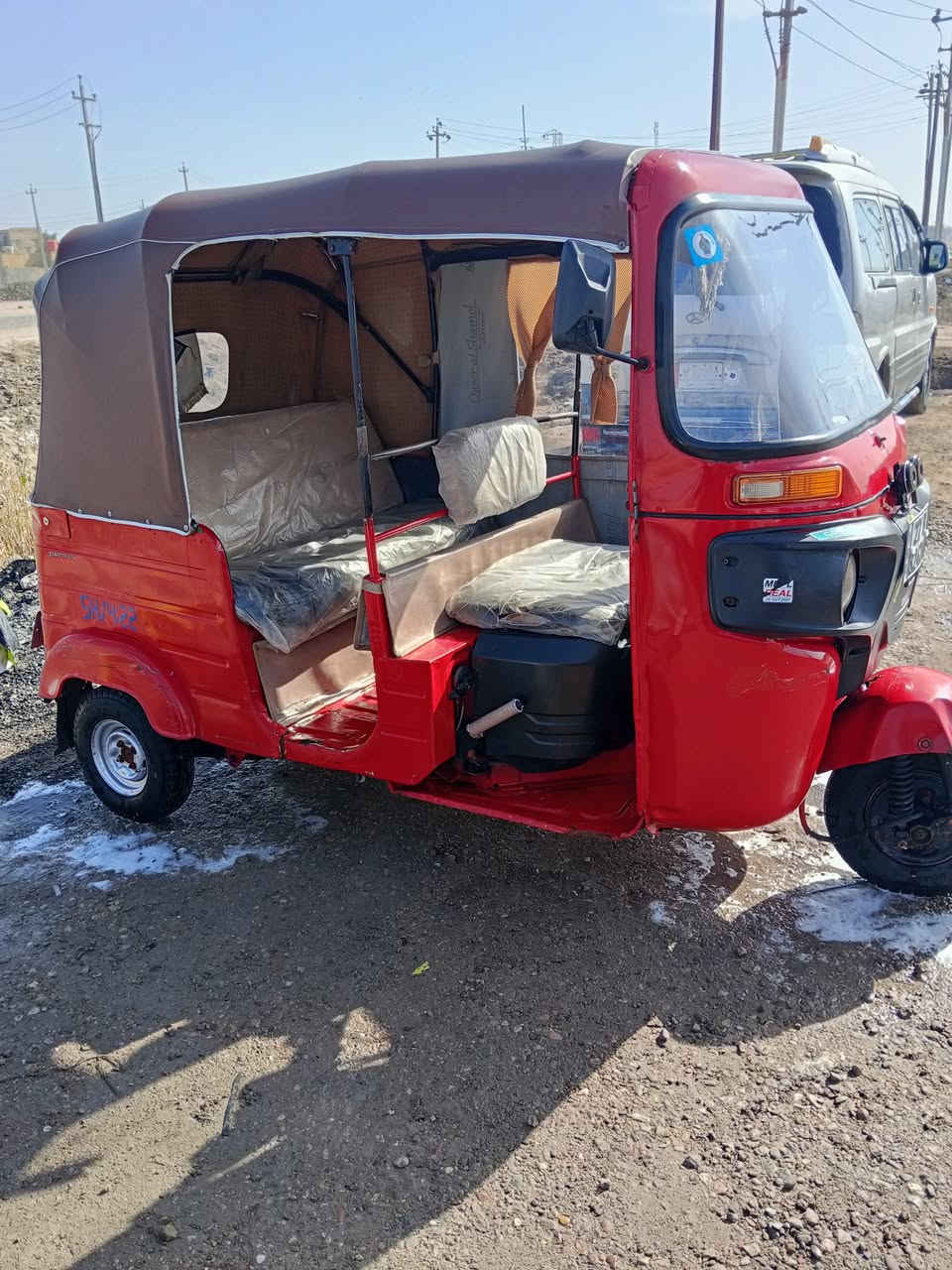 سلام عليكم تكتك للبيع موديل 2018 مرقم تكتك نضيفه 
تخم تاير مكينه ناعمه معمره للجمالي تكتك كلشي مانقصه كبل للشارع مكاني سوك شيوخ الفضليه سعر 4ونص وبيه مجال  الستفسار
 ***********
