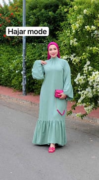 ثوب كريب • مكرش • مقاسات M-2XL
