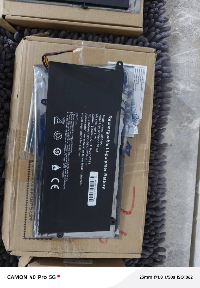 منشور رقم _٥_
عرض يهز الكاع ولفترة محدودة
تأخذ عالفحص من يجيك المندوب وضمان شهر 
 وكلمن بسعره
بطاريات ليثيوم بوليمر 7.6 فولت 
وصلت وجبة جديدة من  17 بطارية لابتوب َمتنوعة الموديلات ستندرات جديد  غير متوفرة بالاسواق المحلية 
بطارية لابتوبك أو شاحنته تعباااانة ولازمها تبديل ⁉️ 😭
تدور على بطارية أو شاحنة محيرة مال لابتوب ومدا تلكه🛒
تريد  بطارية لابتوب ممتازة وبتشتغل وقت طويل ❓❓😱
🔥 ارسل صور ومعلومات بطارية أو محولة أو شاحنة لابتوبك العاطلة عالخاص  والبقية علينه🔥
شعارنا رضا الزبون 
اتفاقنه مع شركة التوصيل كما يلي :
فترة تجربة وفحص البطارية أكثر من ربع ساعة
اذا عجبتك البطارية والشاحنه  واشتغلت وكل الامور تمام استلم الطلب وشايف خيرهه
واذا لاسامح الله اذا ماصارت البطارية لاي سبب كان ارفض الطلب ومتدفع اي اجور 
**فترة الضمان 
_البطاريات الخارجية ضمان تشغيل مثل ماكلنه أكثر من ربع ساعة فترة الفحص 
_أما البطاريات البوليمير الداخلية فيشمل الضمان التشغيل وبعدها ما بعد التشغيل لمدة ٣ اشهر 
اذا ماصارت البطارية 

اذا ما موجودة لاسمح الله ابقه ويانه أسبوعيا تجي وجبة جديدة 👍
🔥🔥اكثر من الف نوع بطارية وشاحنة لابتوب متوفره عدنه 
✅dell
✅hp 
✅toshiba 
✅Asus 
✅LENOVO 
✅sony
✅Msi
___________________________________
😱😱سارع بالحجز نظرا لقرب نفاذ الكمية.
للاستفسار الاتصال ب واتساب *********** 
او رسالة عالماسنجر
🚛يوجد توصيل لباب بيتك و لكافة المحافظات العراقية 🚛
🏘️ العنوان : كربلاء المقدسة شارع النهر _قرب شركة الوسيط للتوصيل السريع
#بطاريات_لابتوب
#battery
#بطارية_ماك_بوك 
#بطارية_سيرفس
#بطارية_ايباد
#بطارية_حاسبة
#تخفيضات.
#تالفة_ورق
#تالفات_ورق.
#ابداع.
#ثرامة_ورق
#عروض
#ثرمات_ورق
#بلاش
#shredder
#آلة_تقطيع_الورق
#جملة  
#تجارة_الجملة  
#تجارة_الكترونيات  
#محلات_الكترونيات  
#شاحنه
#adapters
