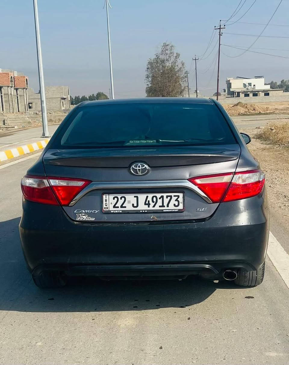 السلام عليكم  (  للبيع ) 
كامري 2016 وارد امريكي
كير مضبوط
محرك بدايه صرف
اطلع من العلم للموصل وارجع ازيدها ربع لتر دهن و شرط لا دخان ولاتبخير
صدر مضبوط
تدفئه وتبريد فول
نضافه كلش راقيه
السعر 155$وبيها مجال 
والسونار مرفق مع الصور
للاستفسار اكثر خابرني *********** تكريت, صلاح الدين
