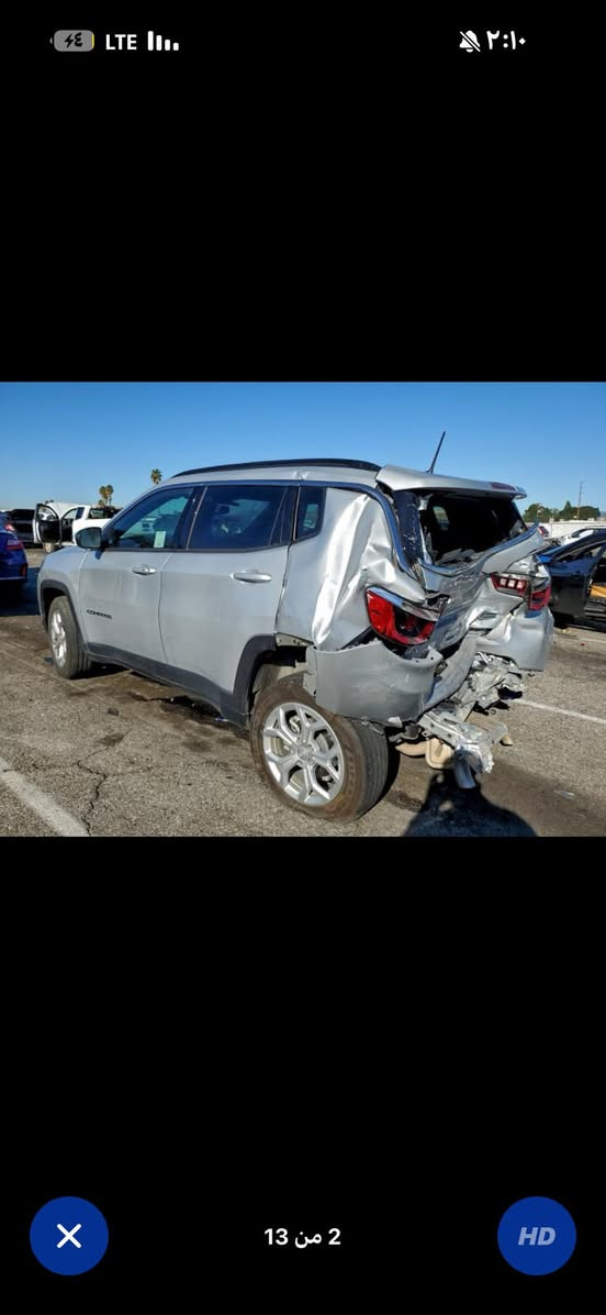 جيب كومباس ٢٠٢٤ ماشيه ٢٠ الف حادث خلفي بدون ايرباك بجم بلاد لو سلفر 4 ويل كشنات جلد شاشة 
السيارة بالطريق سعرها بعمان ٩٠ ورقة فقط على وضعها 
***********
يعني اذا عندك كتاب شهداء تصير عليك ب شدة او شدة و٥ ورقات بغداد مرقم 
تريد تستلم بغداد حرة تريد شهداء بكيفك تريد تستلم عمان بكيفك
