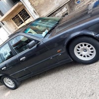 سياره بي ام  رقم كركوك مشروع وطني بيه كود بانزين موديل ٩١   وارد  يابا...