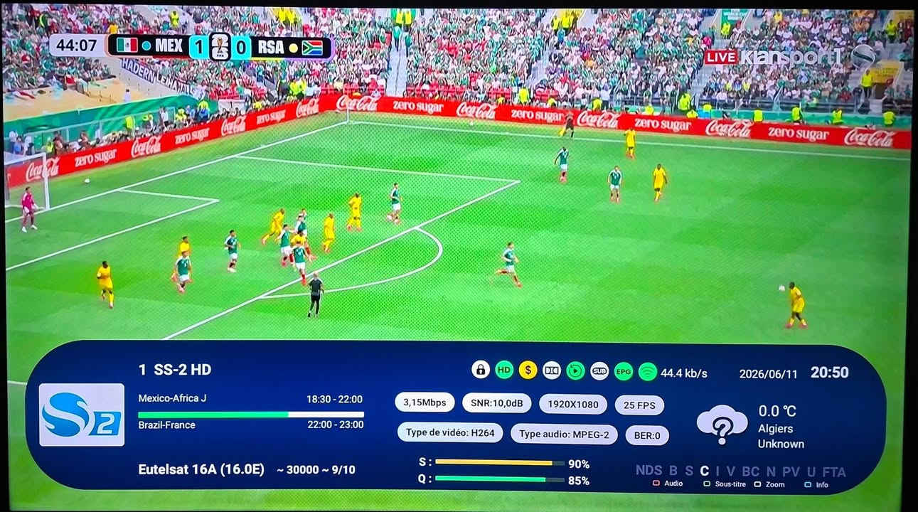 توضيح بخصوص المنضومات 
١/ الvip 
يعمل على النايل سات ويفتح جميع الباقات المشفره من ضمنهى بين سبورت اشتركات مناسبه 
٢/ منضومه سكاي بعدد قنوات جيد واشتركات جيده 
شهر ١٣ كاس العالم ٧ 
٣/لاقمار 
المجانيه / الياه سات التركي لاذري 
الشيرننج /الملك يوتل سات ١٦ هوت بيرد استر بدر الخ 
ملاحضه يمكن مطابقه صوتيات على لاقمار 
٤/الرابعه 
المكان الديوانيه شارع الفرق الموسيقيه 
***********
