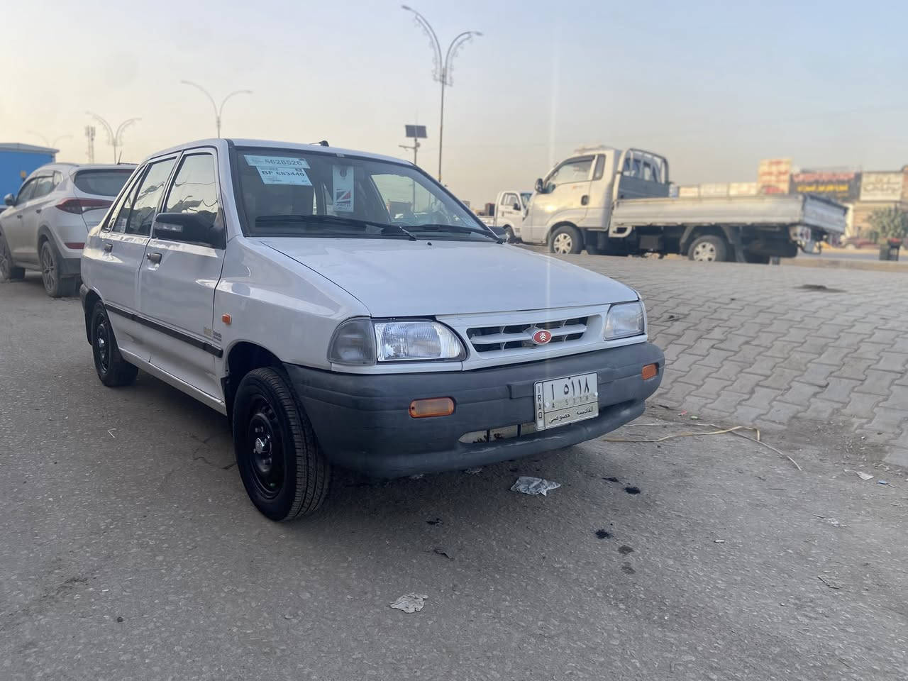 السلام عليكم سايبا  موديل 11 الشركه العامه مكفوله من الضربه والتبديل فقط صبغ خياسات الدوس والهلالات فقط السياره على وضع الشركه مابيه ولانقص كير مكينه مكفولات تخم تاير وحداديه جديده وشواصي بلادي رقم قادسية مكان السياره بابل والمالك السياره بابل ب37 ومجاله بسيط الرقم ***********
