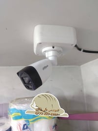 تم بعون الله تنصيب ٧ كاميرات دهوا صورة وصوت 5m Dvr 5m 8ch  7_كاميرات د...