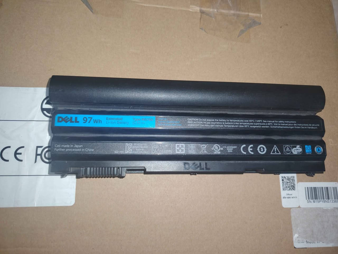 بطاريات لابتوبات DELL
فحم 
الموديل
Type M5Y0X قطعة
Type 4GVMP قطعتين
Type J60J5 اربع قطع
سعر القطعة 5 الف بغداد, العراق


**إذا كنت صاحب هذا الإعلان وتريد حذفه لأي سبب، رجاءا أرسل رسالة إلى الدعم الفني**