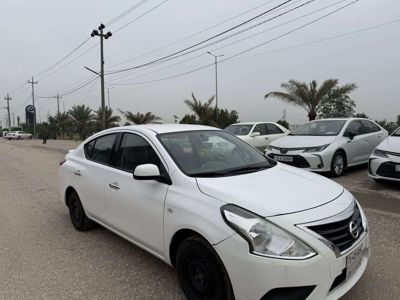 السلام عليكم نيسان صني 2020 مكفوله من الصبغ والضربه بيه بارد بل جاملغ ألأمامي رقم أربيل حلوه ألسياره 
ألسعر ١٠٥ وبيه مجال 
ألهاتف ***********
