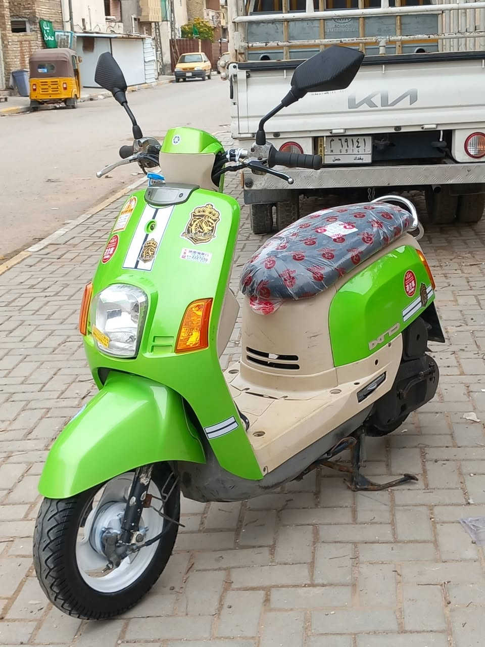 سلام عليكم....
دراجه للبيع 🛵بوليس ياباني ختم  واحد 
دراجه شلعه معدل كهربائيات كلهه شغاله دراجه جديده تايرات جديد  بلادية أي نقص مابيهة دهن جديد 
جيب فيتر وتعال افحص
العنوان بغداد مدينه الصدر مطعم ليمنونه الاستفسار الاتصال على الرقم 📞***********
