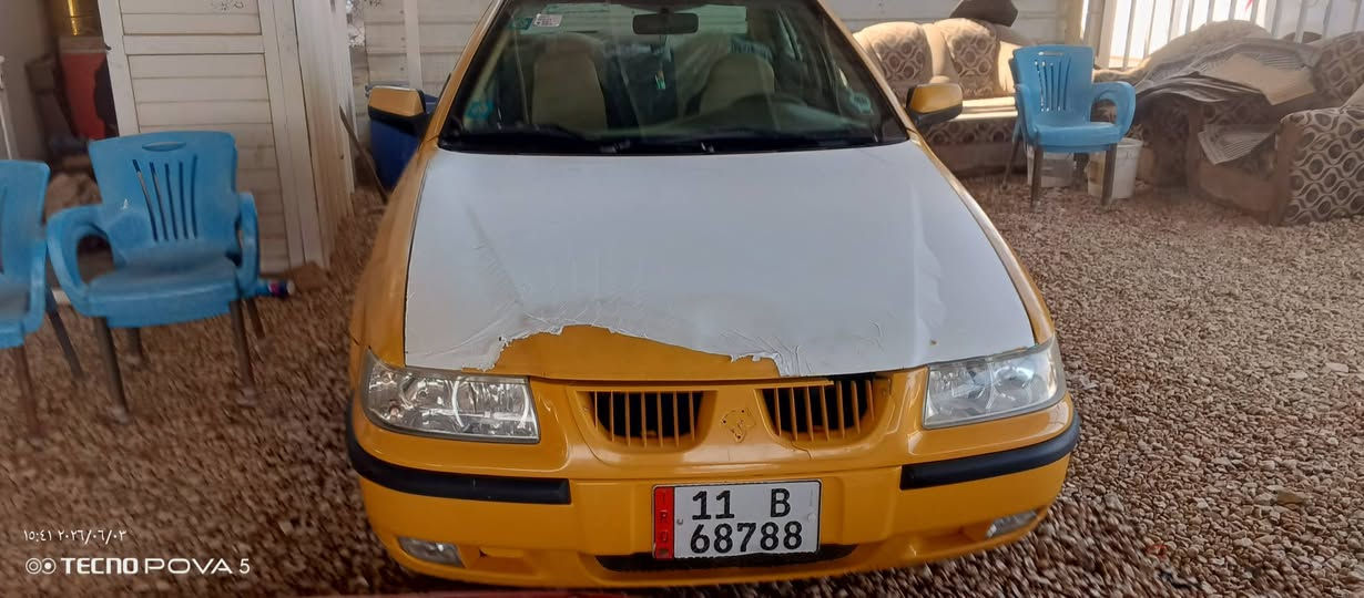 سلام عليكم سمند 12كفاله عامه سنويه جديده مالك ديوانيه مشروع وطني صفر هيه وغرامات سياره جاهزه وحلوه سعر 36بيه مجال *********** عنوان ديوانيه
